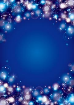 キラキラ背景-ブルー縦