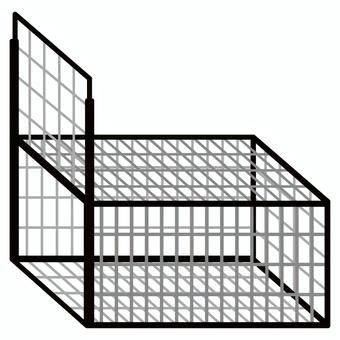 箱罠 箱罠,檻,罠,獣害,狩り,狩猟のイラスト素材