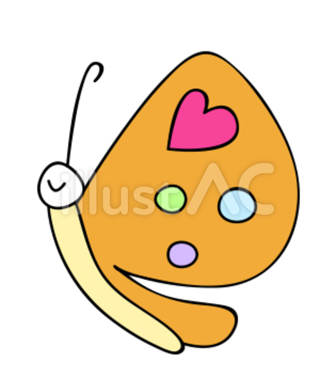 ちょうちょ　細 ちょうちょ,細,ちょうちょうのイラスト素材