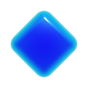 ぷっくりした青い菱形の3Dアイコン 菱形,アイコン,ダイヤ,3d,立体,マーク,可愛い,フェミニン,キュート,ぷっくりのイラスト素材