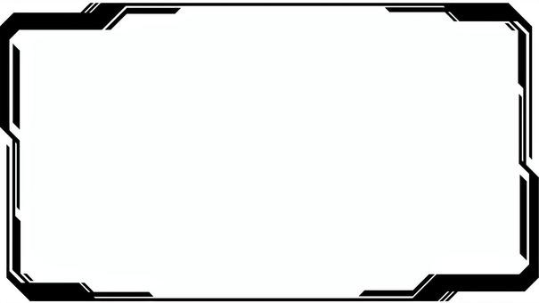 SF風サイバーフレーム サイバー,sf,近未来,フレーム,テクノロジー,デジタル,hud,ハイテク,ui,データのイラスト素材