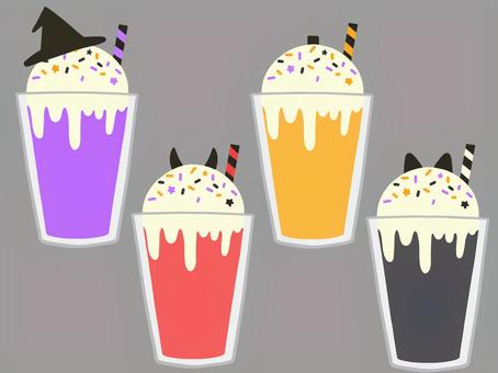 Illustration, cadılar bayramı, gıda, i̇çmek, 