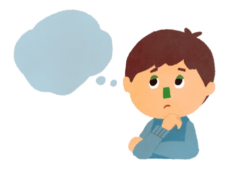 Thinking about it!, thinking, thinking, boy, JPG and PNG
