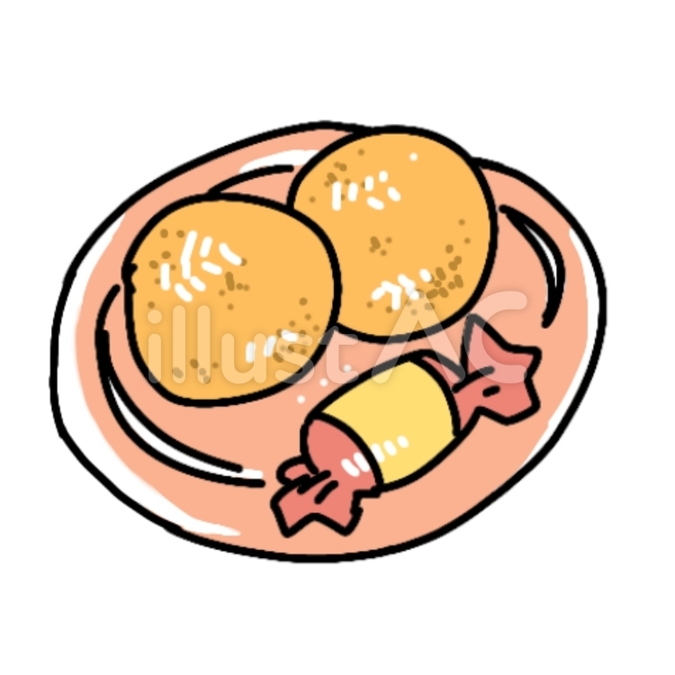 クッキーと飴 クッキー,飴,キャンディのイラスト素材