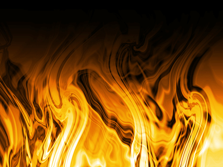 激しく燃える炎 炎,火,燃える,焔,オレンジ,暖かい,熱いのイラスト素材