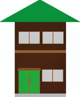 Illustration, घर, इमारत, खिड़की, 