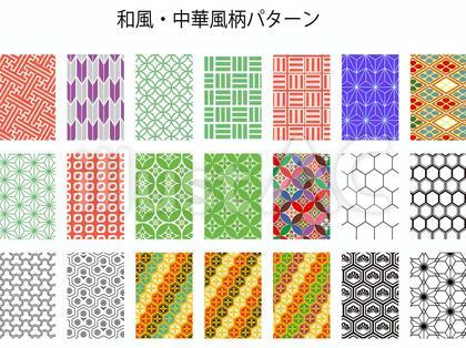 和柄パターン