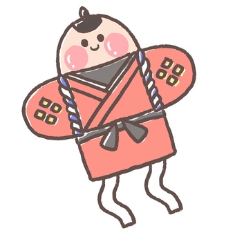 凧 お正月,正月,お正月遊び,凧,凧揚げ,1月,冬,保育,保育園,カットイラストのイラスト素材