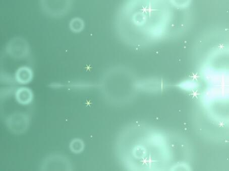 薄緑のキラキラ背景（青緑） 薄緑,青緑,輝き,ライト,明るい,光,グラデーション,ボケ,水玉,パーティクルのイラスト素材