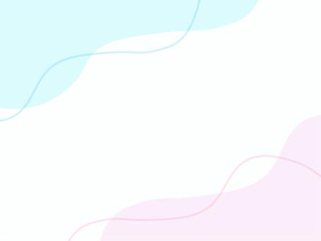 手描き流体シェイプ背景 水色 ピンク 背景,パステル,流体,シェイプ,水色,ピンク,ゆめかわ,ドリーミー,オーロラ,ファンシーのイラスト素材