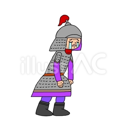 号泣する明軍兵士