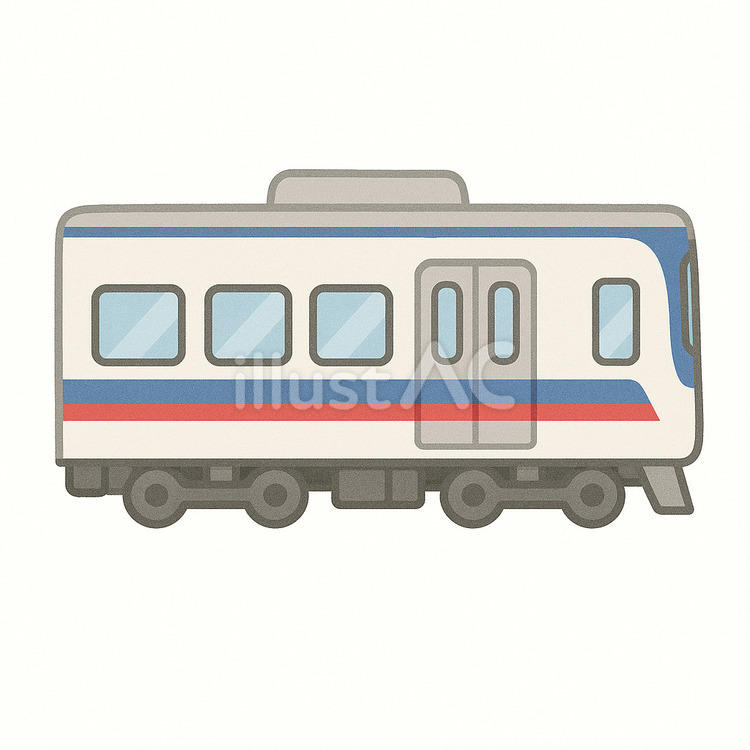 京成線の側面 京成線,電車イラスト,鉄道車両のイラスト素材