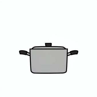 両手鍋 両手鍋,調理器具,料理,シンプル,デフォルメ,手描き,手書き,イラスト,カット,イメージのイラスト素材