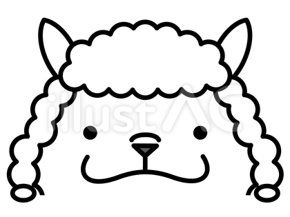 アルパカさん ひょっこり