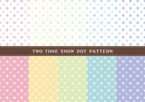 插图, 雪晶, 波尔卡圆点, 处理, 