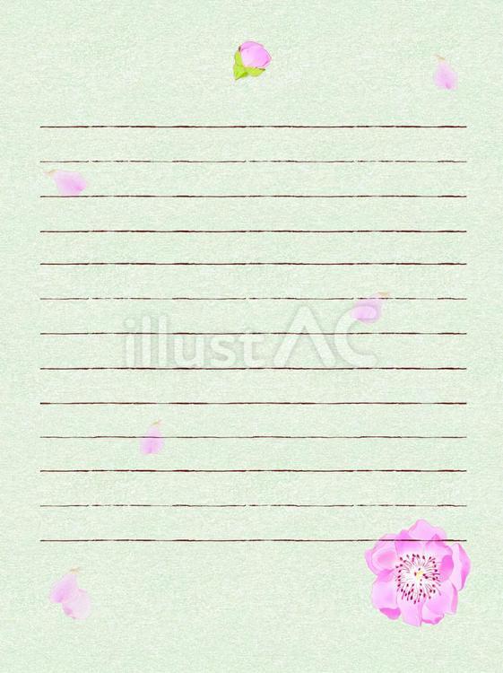 桃の花カード4 桃,花,つぼみのイラスト素材