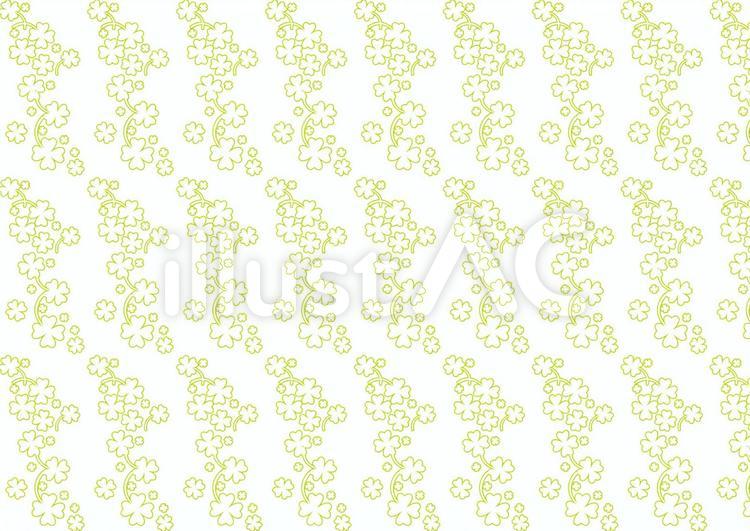 クローバーのパターン壁紙イラスト No 無料イラストなら イラストac