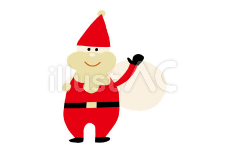 サンタクロース01 サンタクロース,サンタ,クリスマスのイラスト素材