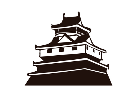 Illustration, castle tower, city, history, 