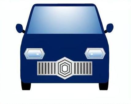 軽自動車95 軽自動車,ミニバン,ワンボックスカー,車,自動車,乗用車,自家用車,挿絵,乗り物,正面のイラスト素材