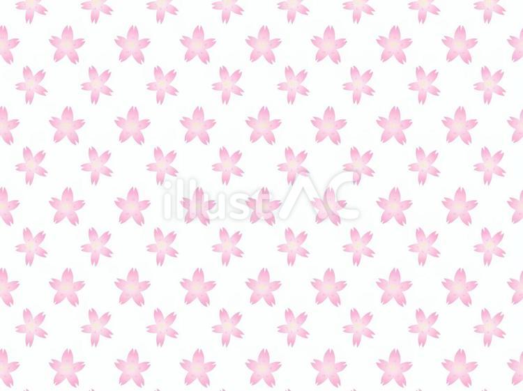 桜のパターン2 桜,花,春のイラスト素材