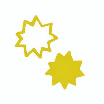 キラキラ 12月25日,冬,クリスマス,星,光,きらきら,明るい,小さい,形,夜のイラスト素材