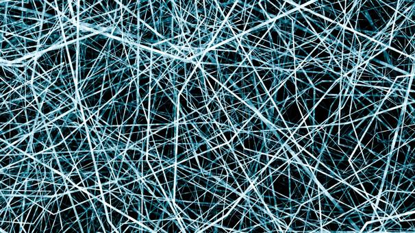 ぐちゃぐちゃに線が絡まった背景イラスト 繊維,背景,網,ぐちゃぐちゃ,壁紙,デザイン,イラスト,線,闇,不安のイラスト素材