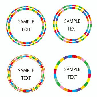 Simple frame-114, frame, pill, circle, JPG, PNG and AI