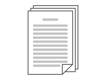 ビジネス文書イラスト（複数枚） ビジネス,文書,アイコン,書類,文章,紙,ドキュメント,ファイル,データ,テキストのイラスト素材