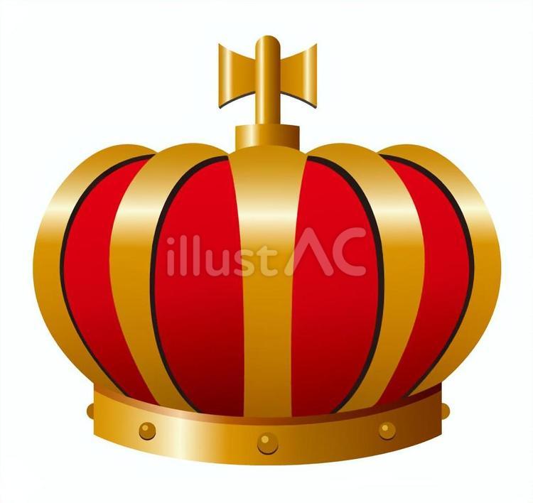 王冠04（装飾あり）イラスト - No: 25437645｜無料イラスト・フリー