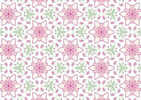 お花の曼荼羅の壁紙 お花の曼荼羅の壁紙 曼荼羅,壁紙,可愛いのイラスト素材