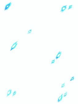エフェクト・青い火の粉 エフェクト,火の粉,炎,青,可燃物のイラスト素材