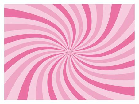 ピンクのうずまき背景イラスト素材 渦巻き,背景,ピンク,かわいい,素材のイラスト素材