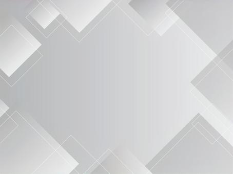 グラデ背景23-2 グレー 正方形 グレー,グラデーション,背景,シンプル,フレーム,正方形,幾何学,抽象,パターン,シルバーのイラスト素材
