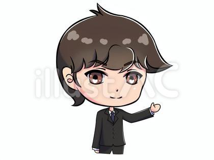 ご案内/スーツの男性