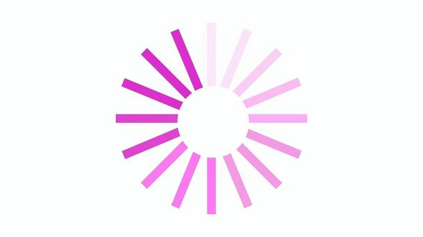 Illustration, rolling spinner, progress indicator, loading, 