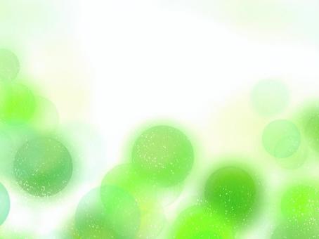 水音シリーズgr_06緑の吐息 抽象,背景,緑色,光,キラキラ,グラデーション,テクスチャ,ぼかし,丸,水玉のイラスト素材