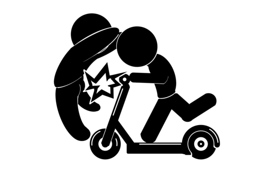 Kickboard and pedestrian accident, JPG and PNG Kickboard and pedestrian accident, kickboard, accident, people, JPG and PNG
