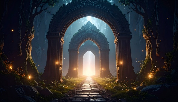 ファンタジーな背景