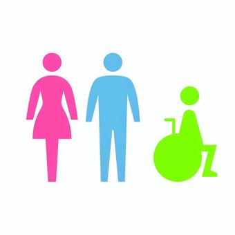 020-トイレマーク 020-トイレマーク トイレマーク,ピクト,アイコンのイラスト素材