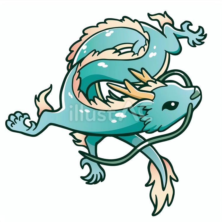 高級品市場 龍イラスト-2イラスト 24170722｜無料イラスト・フリー No: - 絵画
