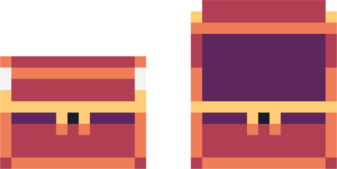 Illustration, chest, treasure, storage, 