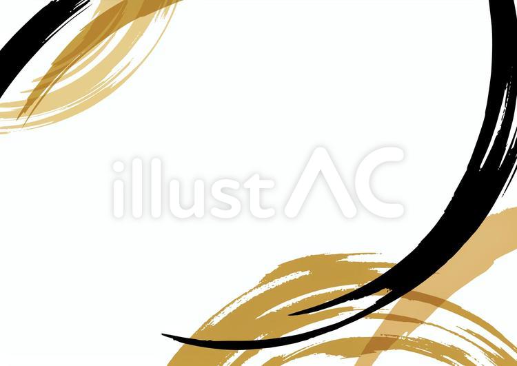 和風　338 筆,金,和風のイラスト素材