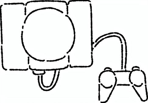 なつかしゲーム機　線のみ