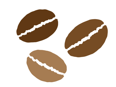 180220-05, coffee beans, coffee, decoration, JPG, PNG and AI