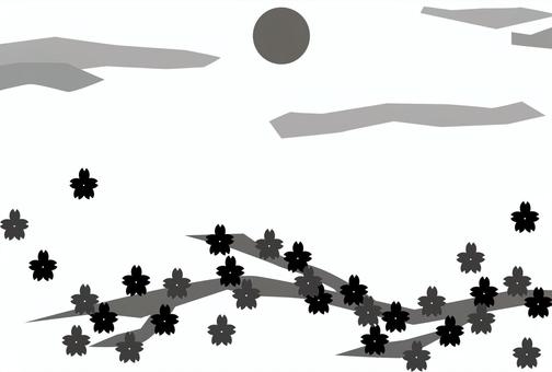 Monochrome spring background, JPG Monochrome spring background, monochrome, spring, background, JPG