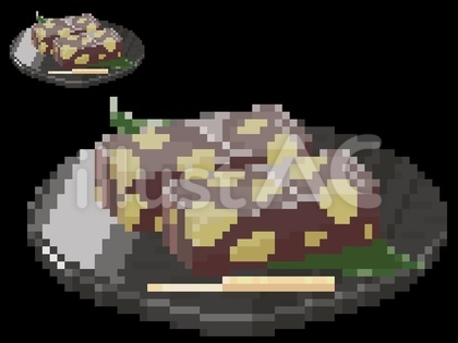 栗羊羹 ドット絵