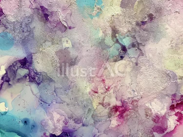 お花模様の背景イラスト　手描き 模様,背景,かわいいのイラスト素材