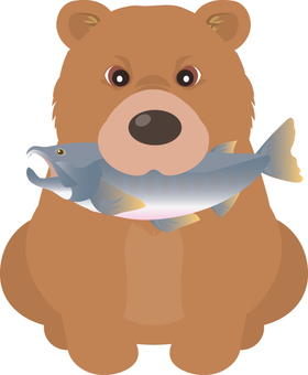 Illustration, bear, mammalian, animal, 