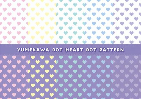 Illustration, heart, dot, polka dot, 